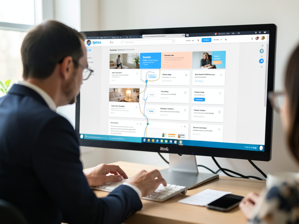 Настройка сценария визитов и проверки трафика