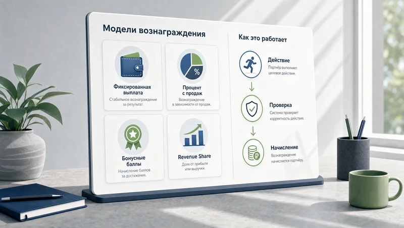 Модели вознаграждения в реферальной программе