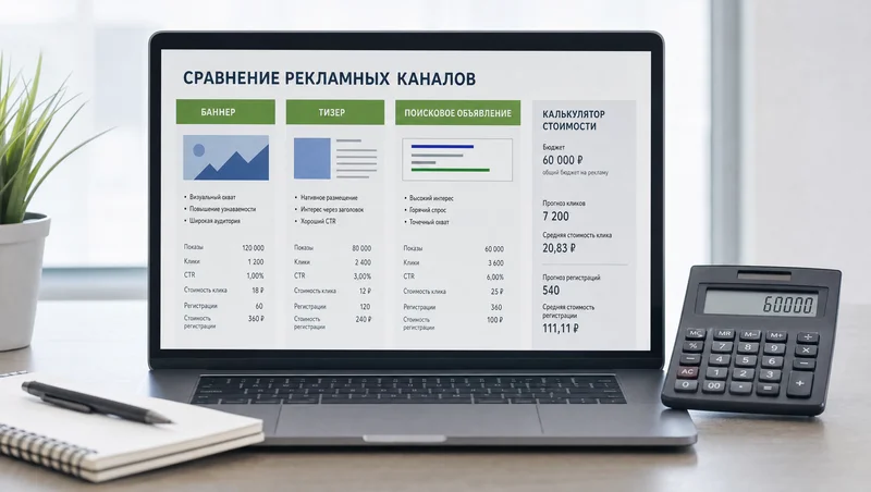 оценка платных каналов привлечения