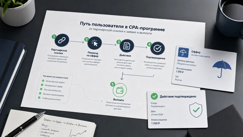 Схема CPA-программы на рабочем экране