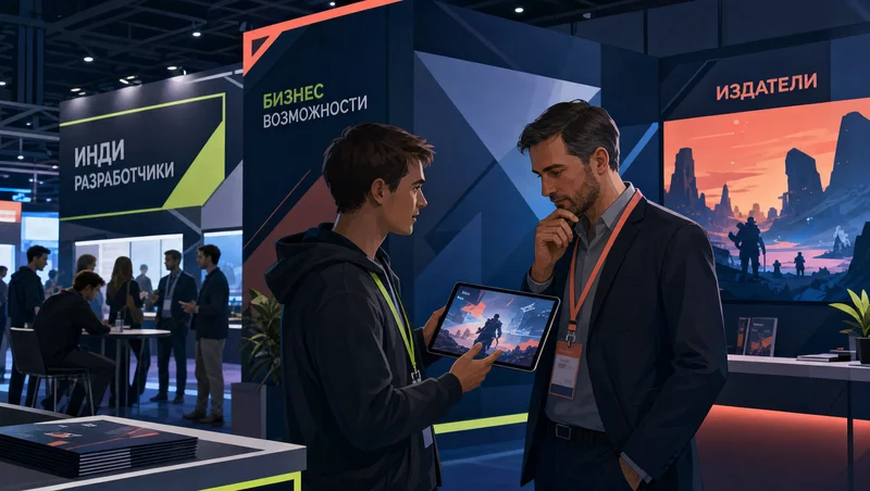 Поиск издателя на игровой конференции