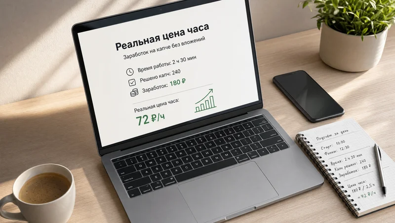 Рабочее место для проверки заработка на капче
