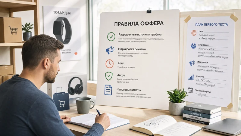 проверка рисков партнерского оффера
