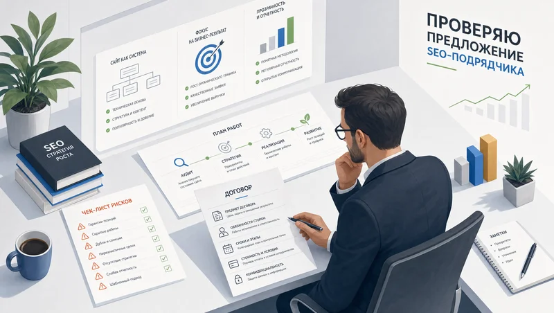 Проверка SEO-подрядчика перед стартом работ