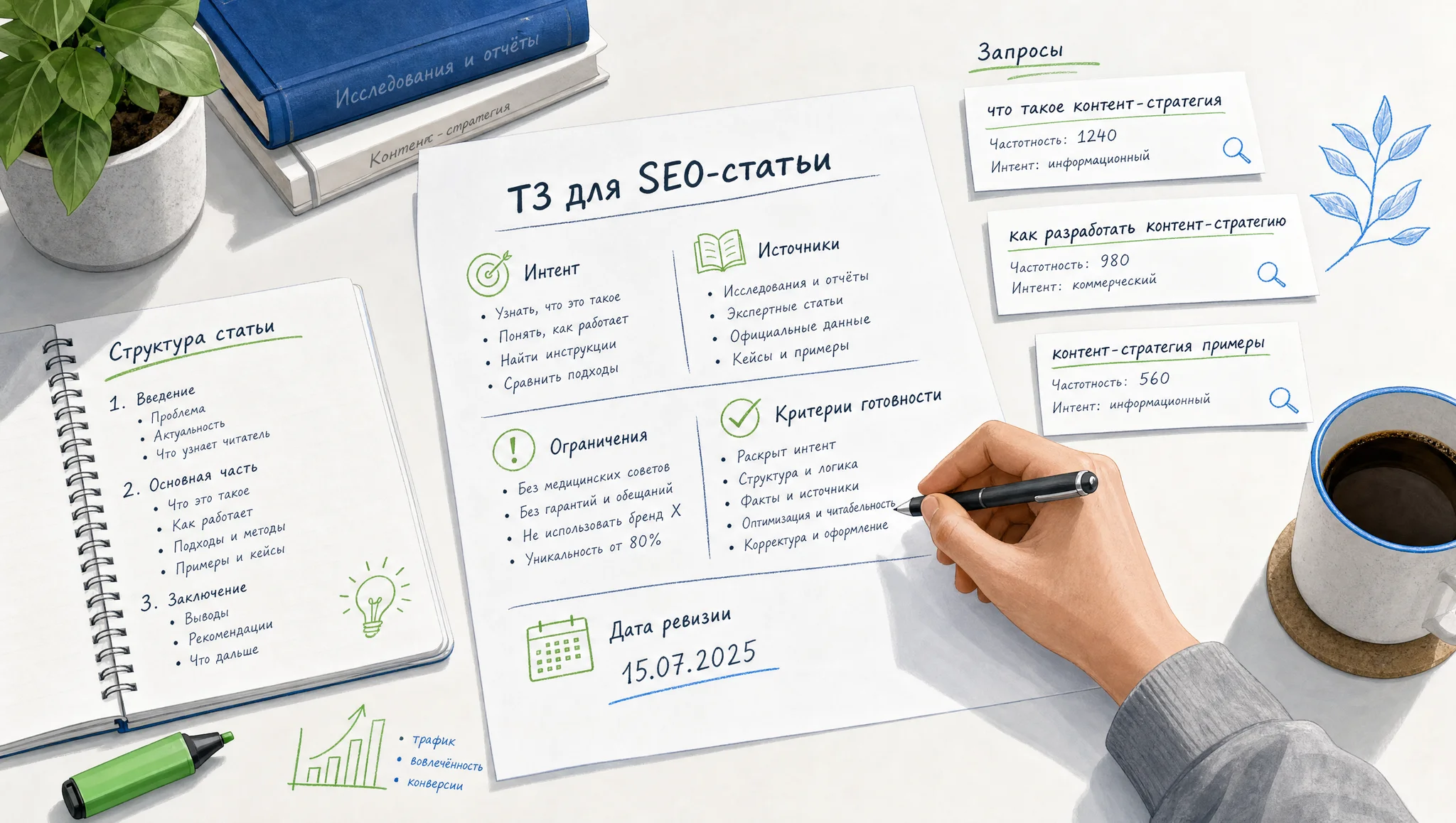 Редакционное ТЗ для SEO-статьи