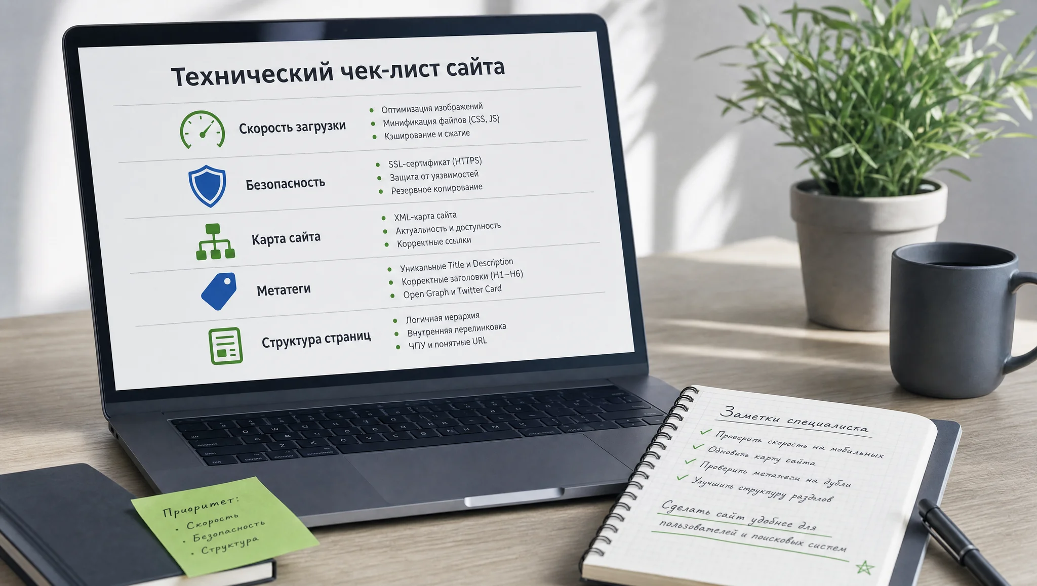 Технический аудит перед SEO