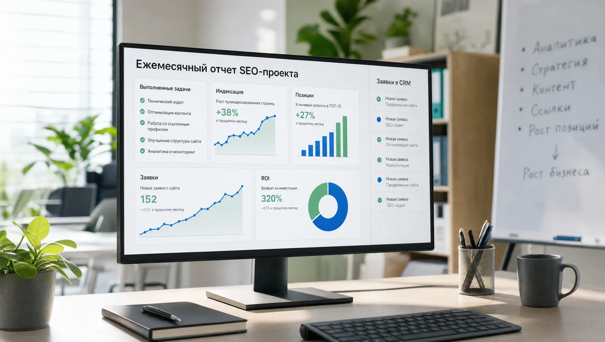 Отчетность и KPI SEO
