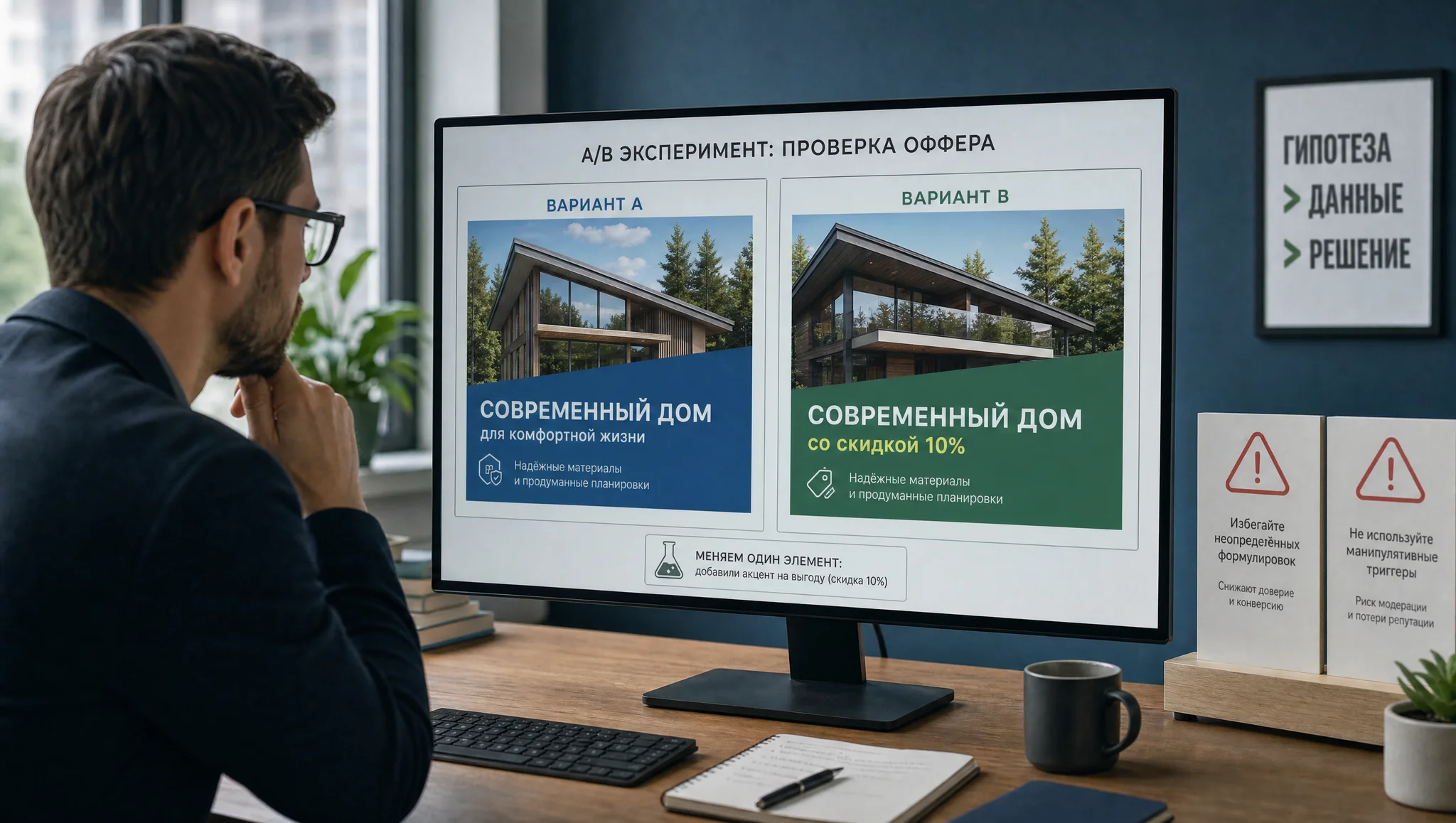 Проверка обещаний в рекламных креативах