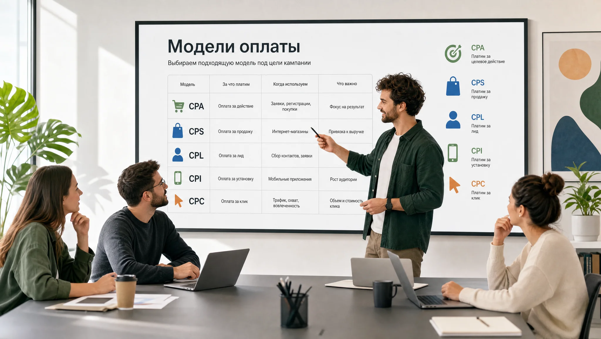 Сравнение моделей оплаты за результат