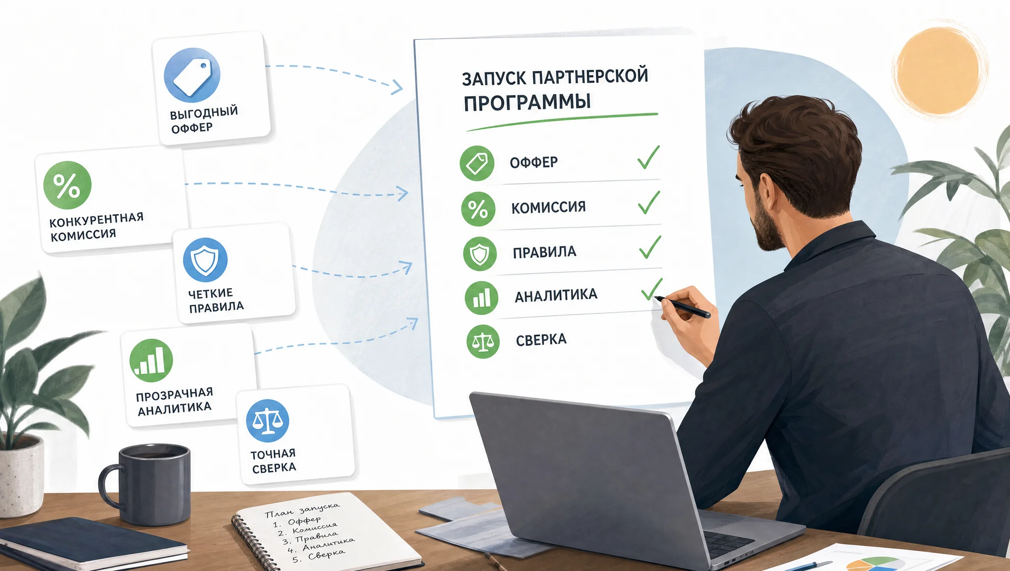 Чек-лист запуска партнерской программы