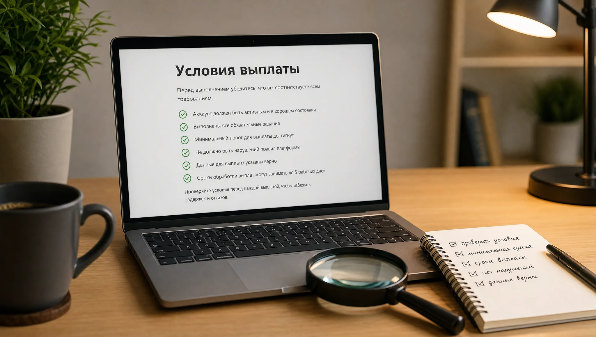 проверка правил и вывода денег
