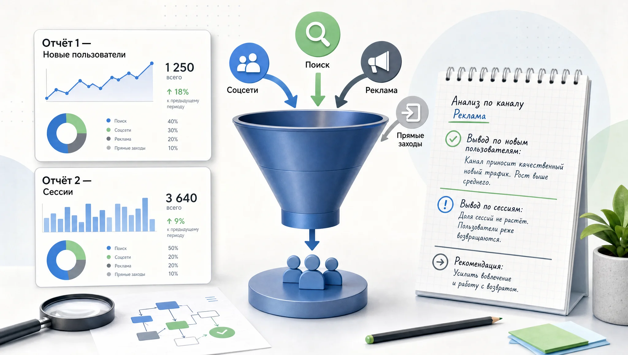 Сравнение user acquisition и traffic acquisition