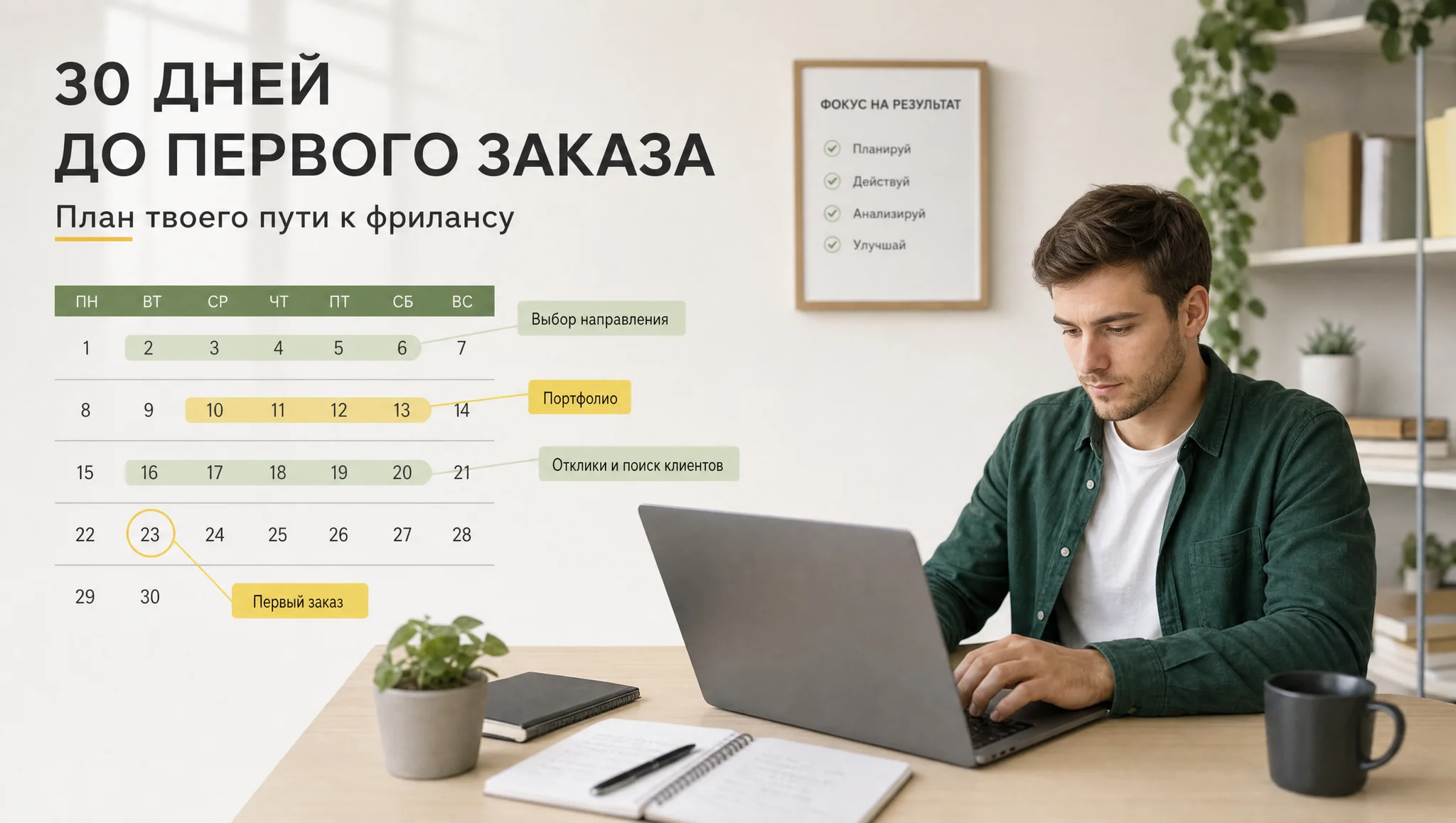 план старта онлайн-дохода