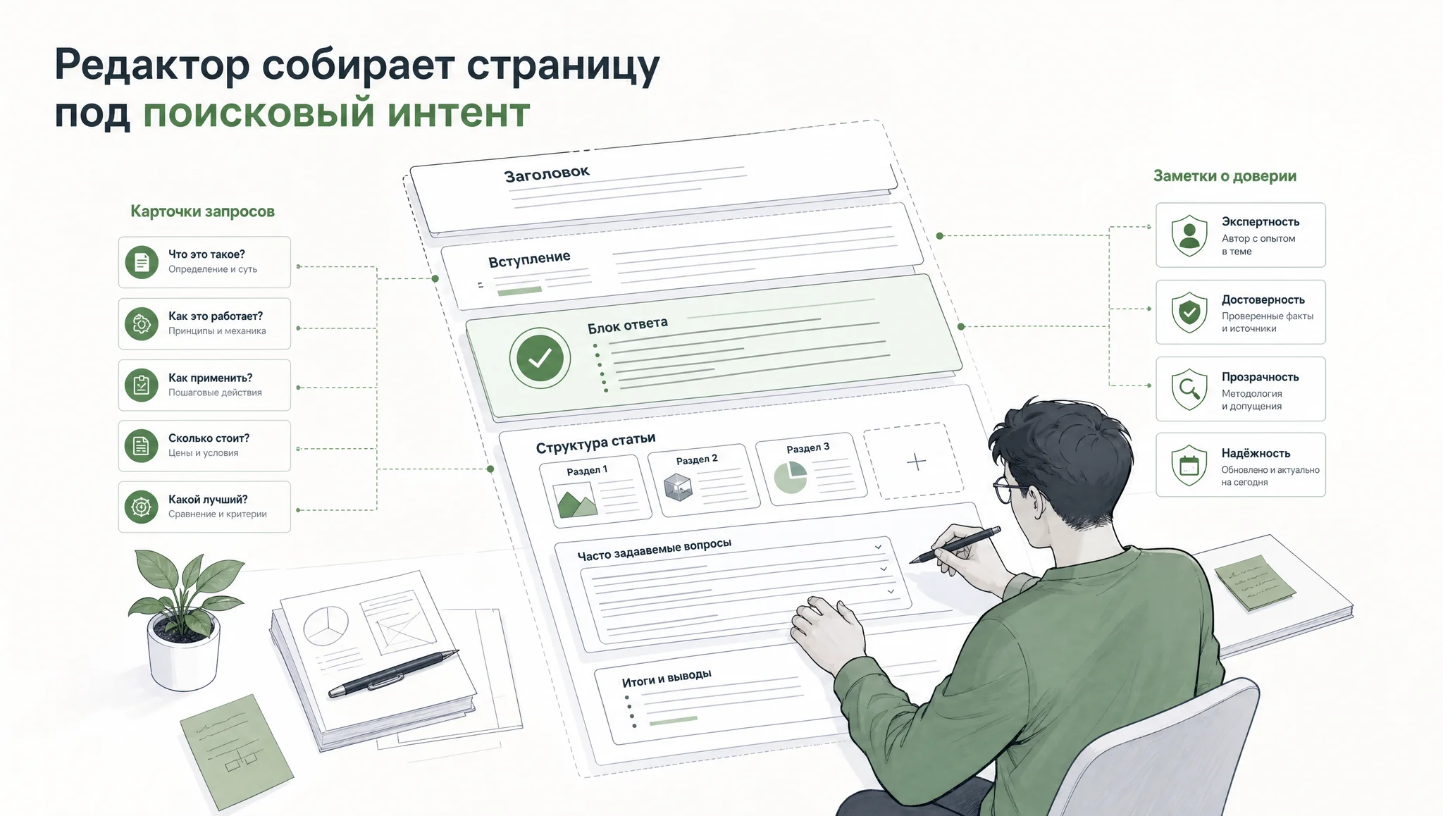 контент под поисковый интент пользователя