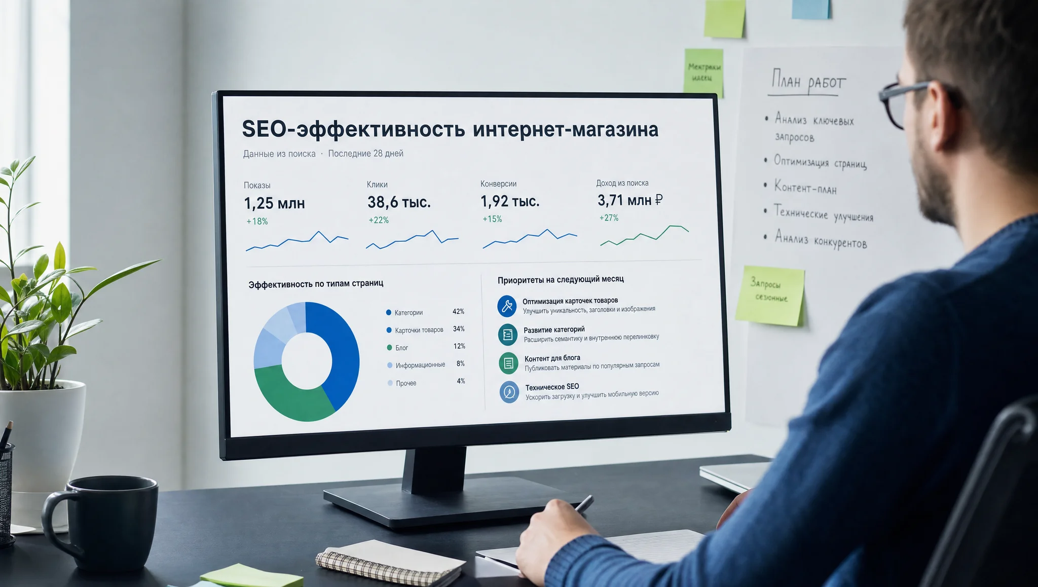 KPI SEO-продвижения интернет-магазина