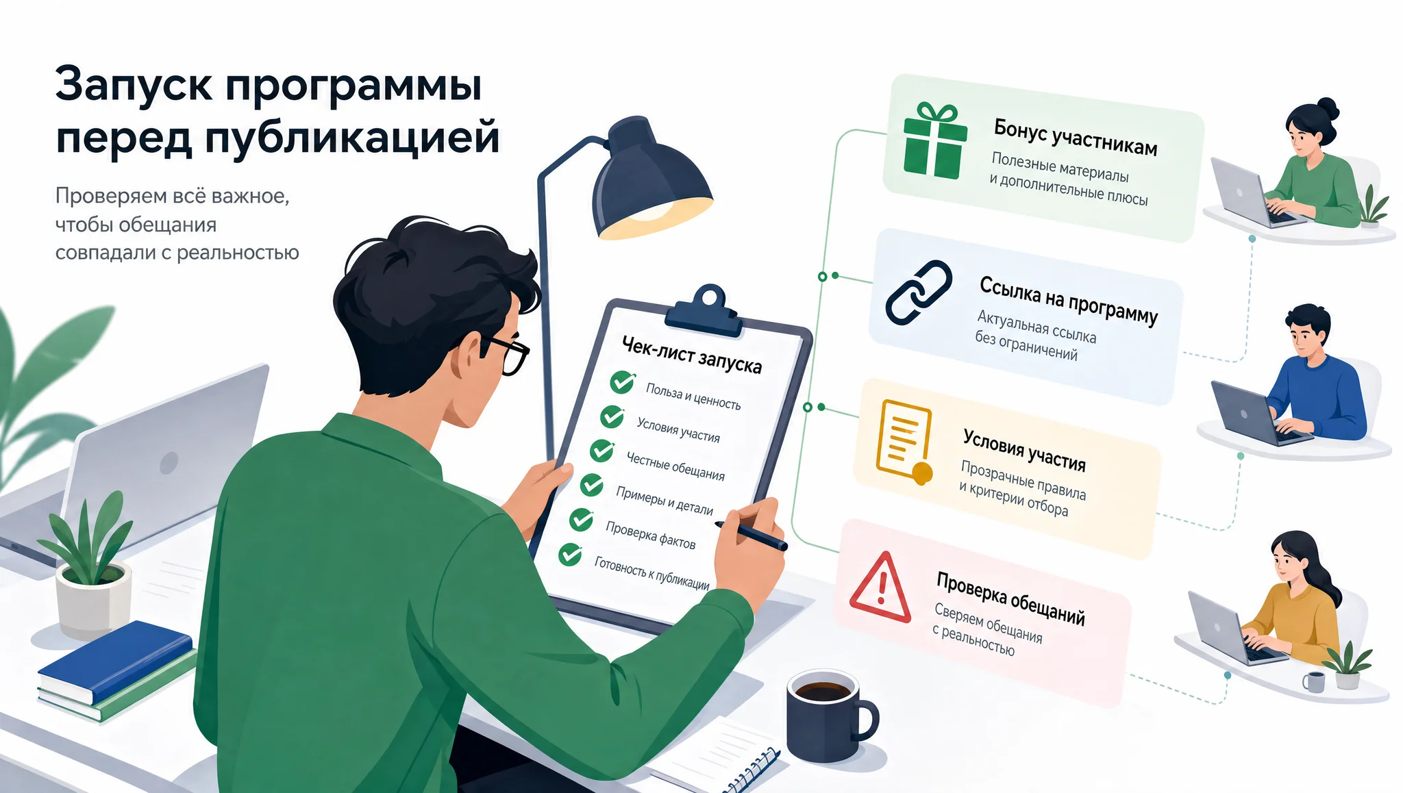Чек-лист запуска реферальной программы