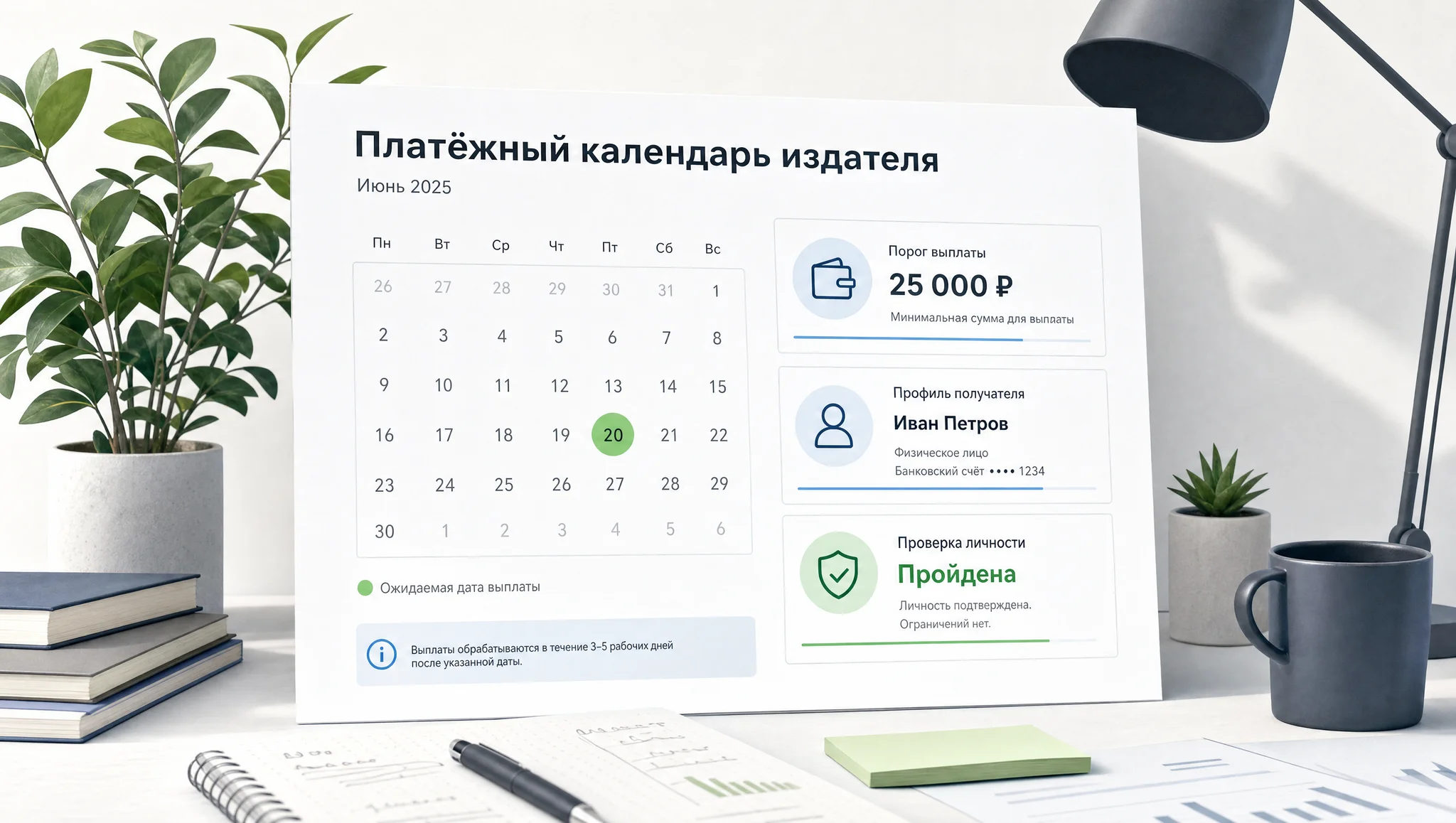 Платежный профиль и график выплат