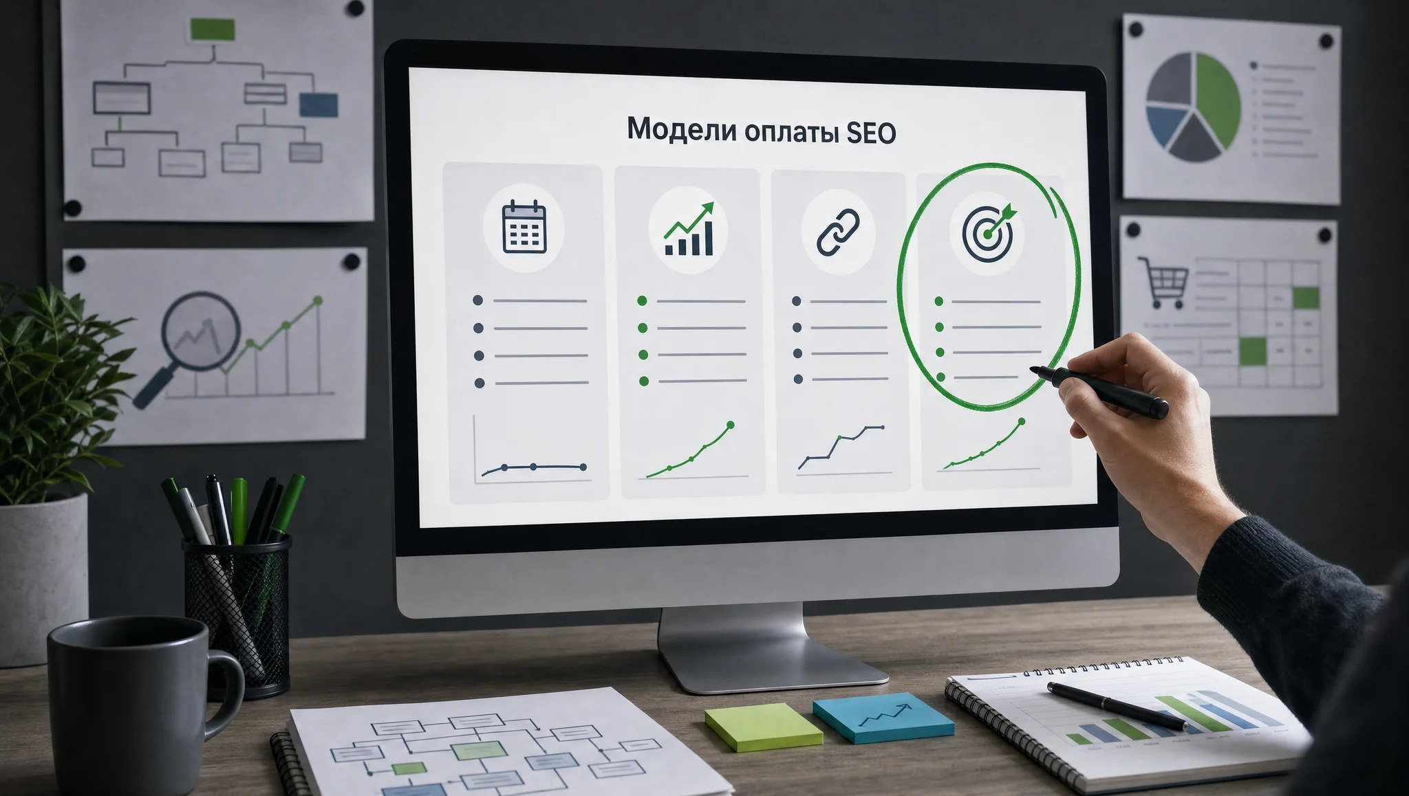 выбор модели оплаты SEO по KPI