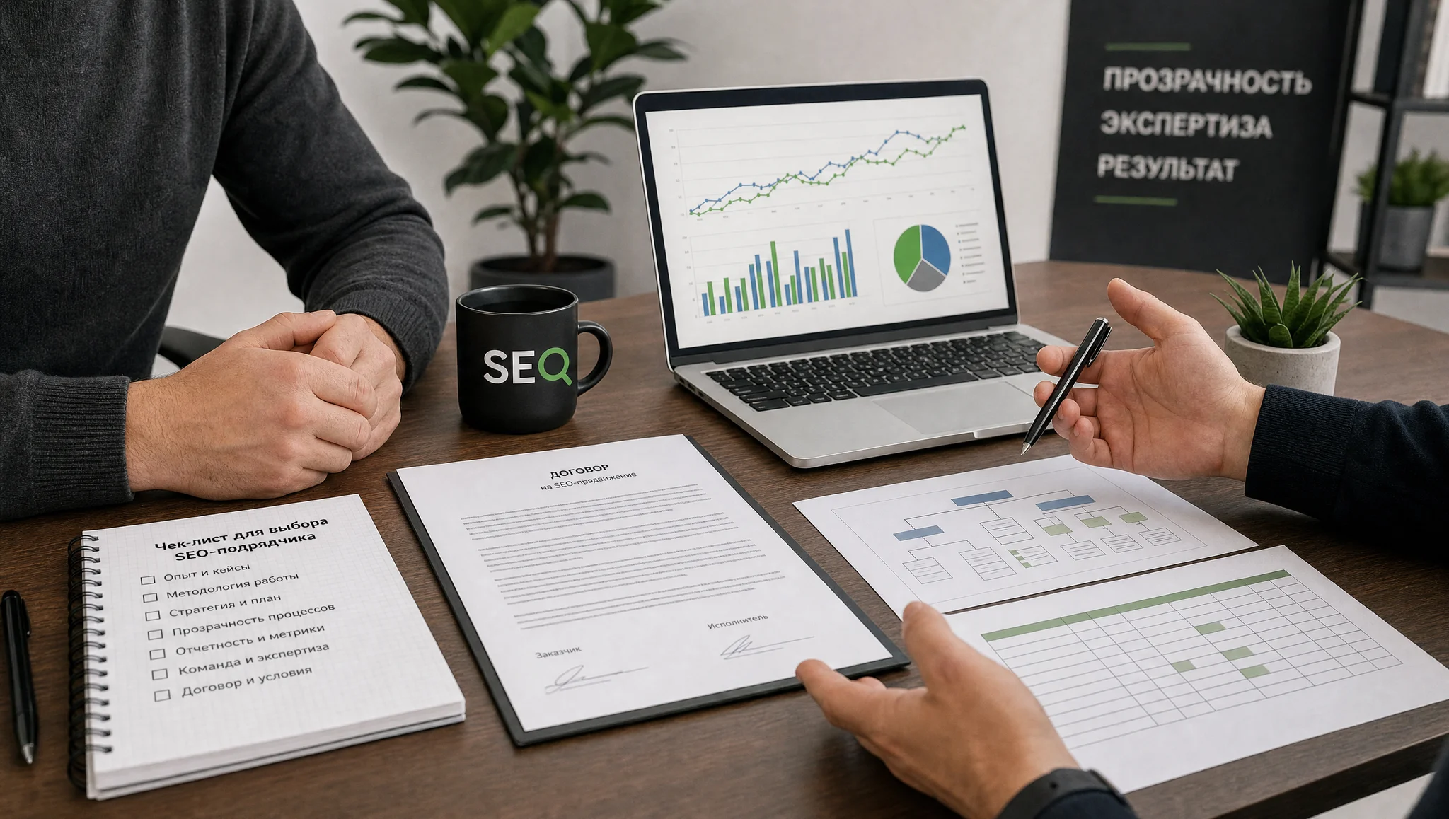выбор подрядчика для SEO-продвижения