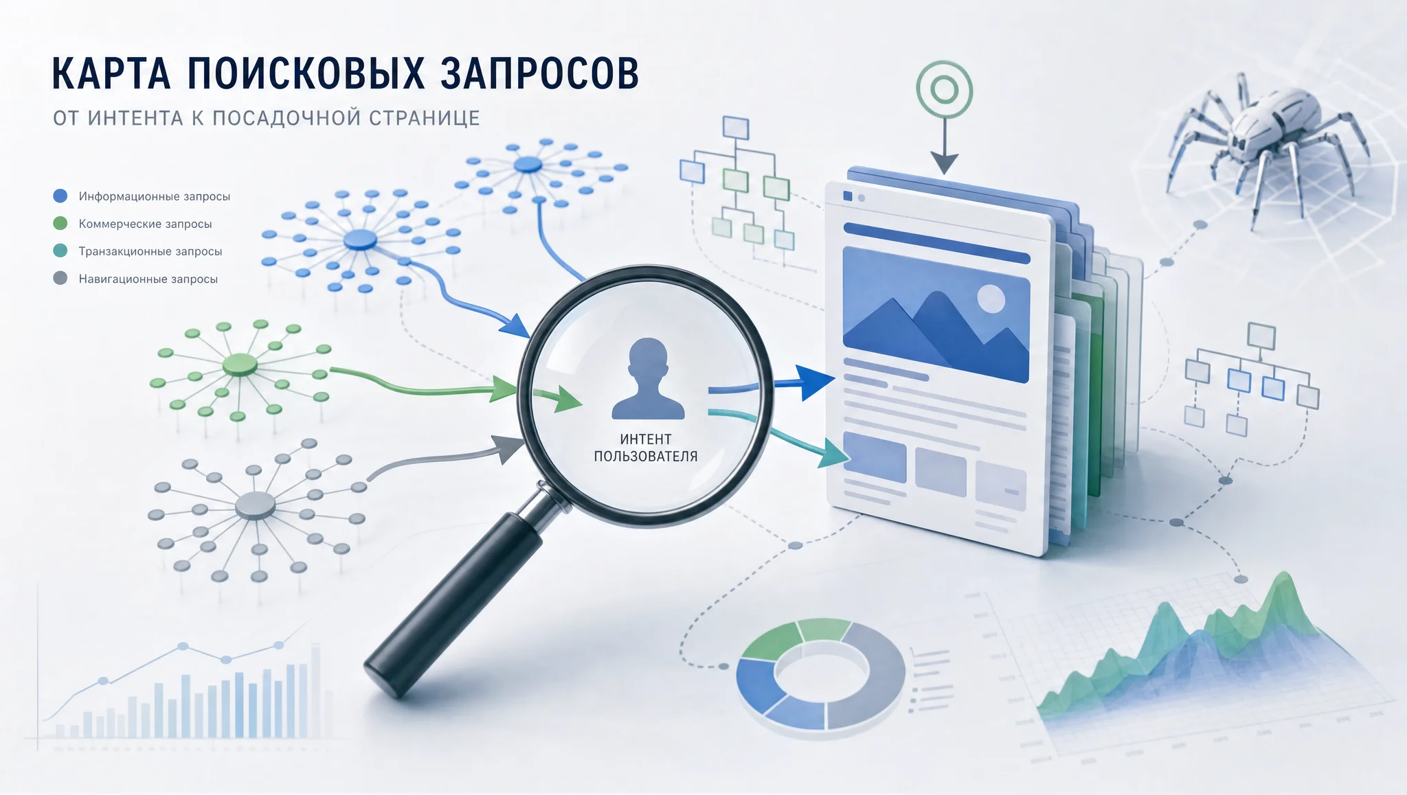 семантическое ядро связывает запросы и страницы