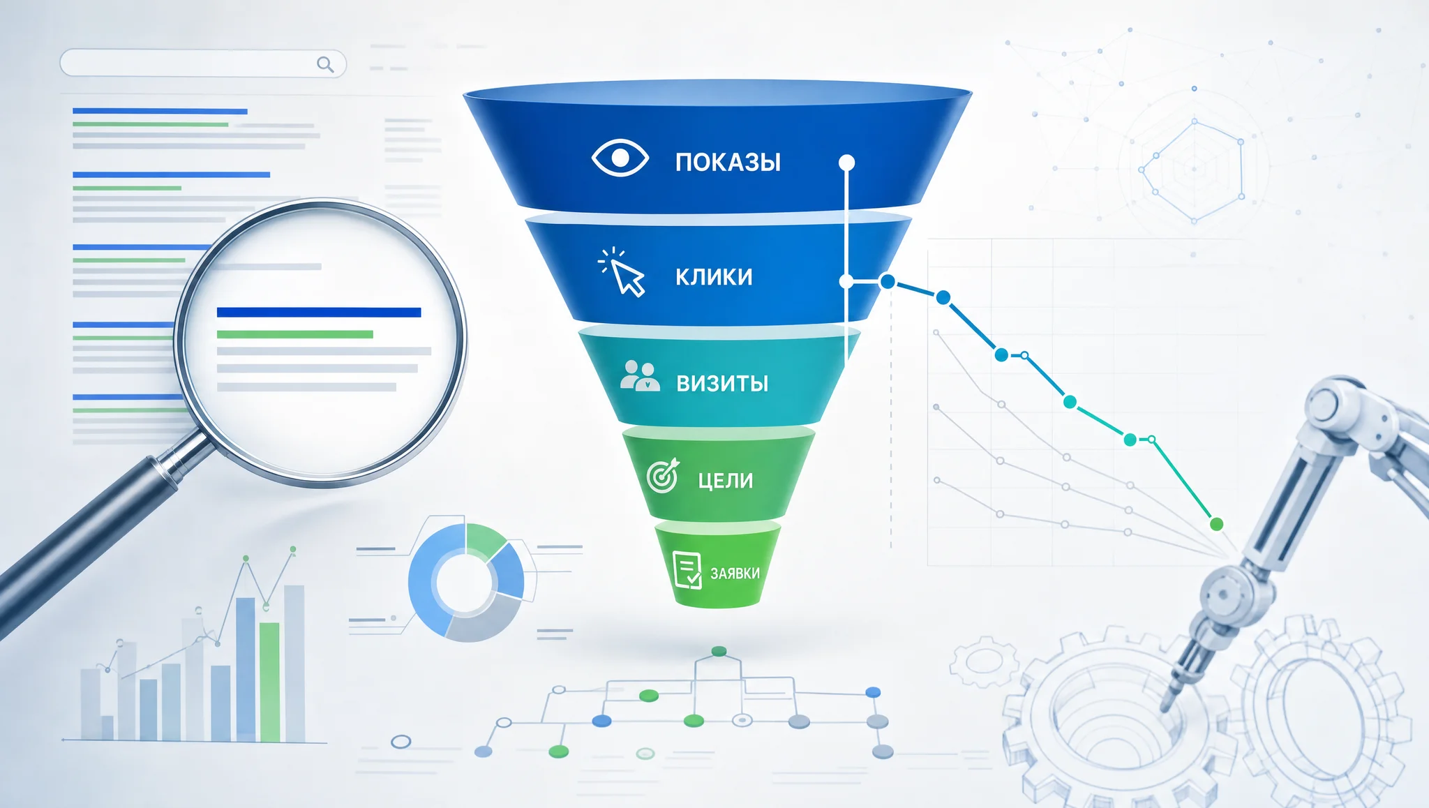 SEO результат проверяют через воронку