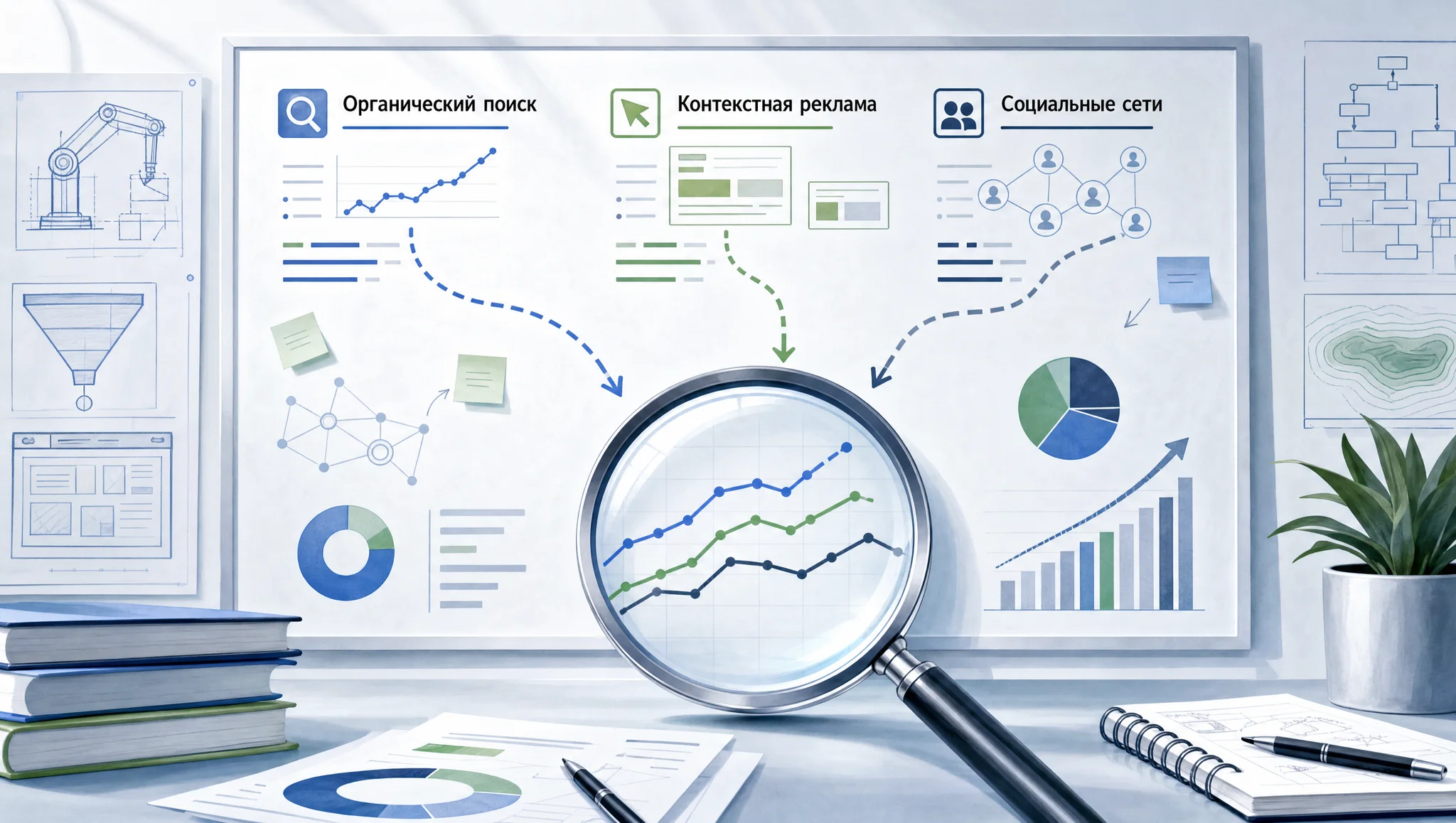 SEO сравнивают с рекламой и SMM
