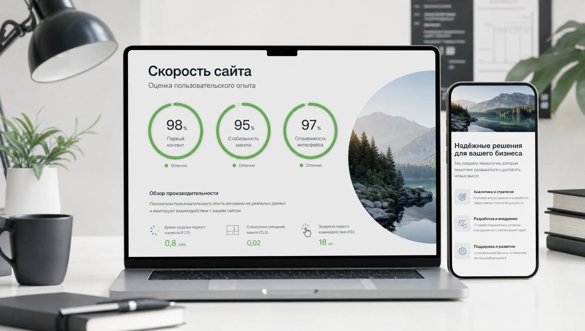 метрики скорости и пользовательского опыта