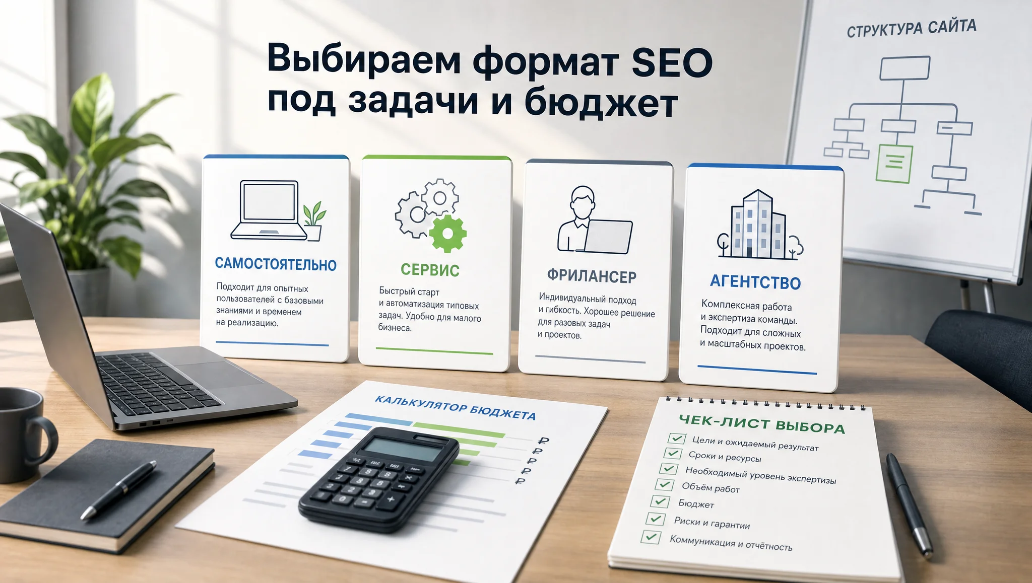 Форматы и бюджет продвижения