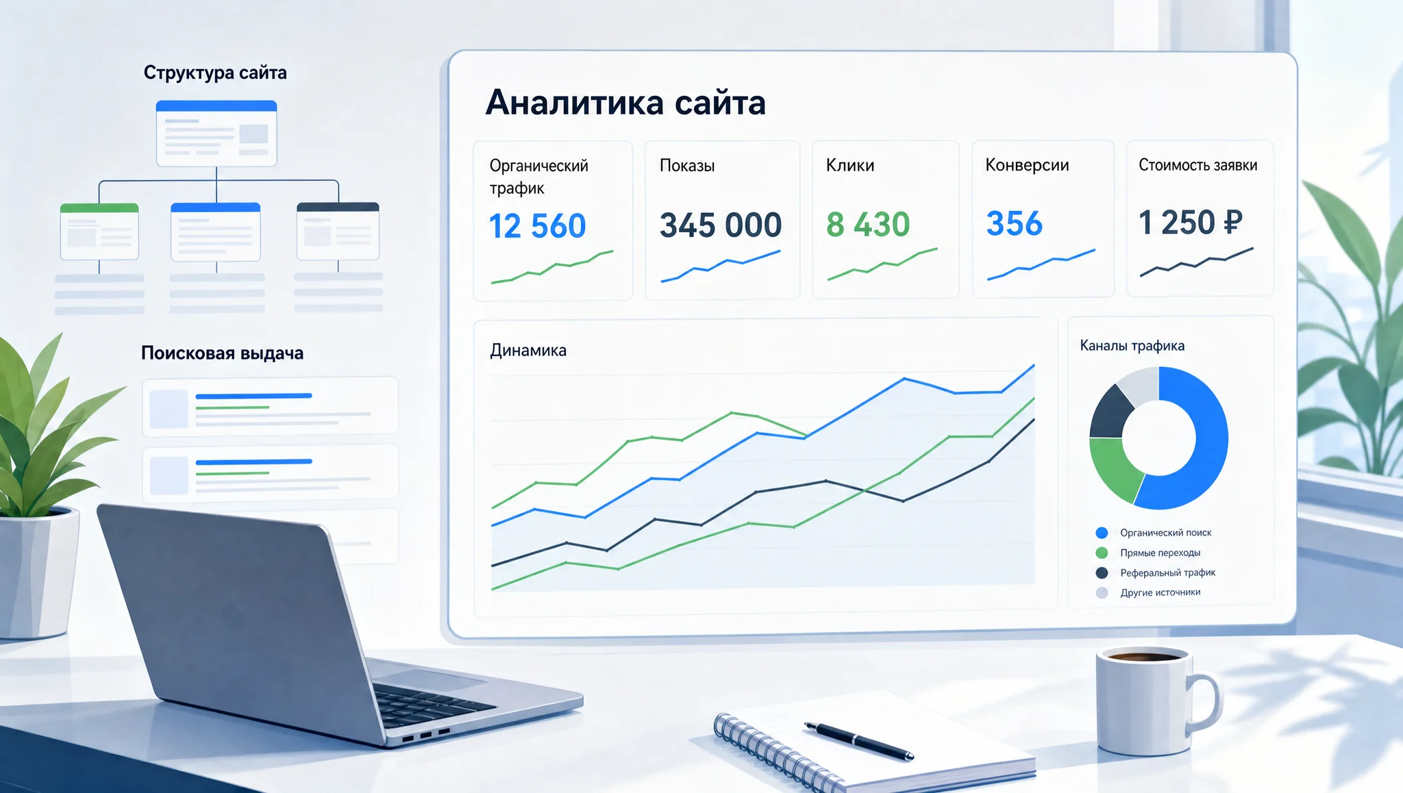 Метрики эффективности SEO продвижения