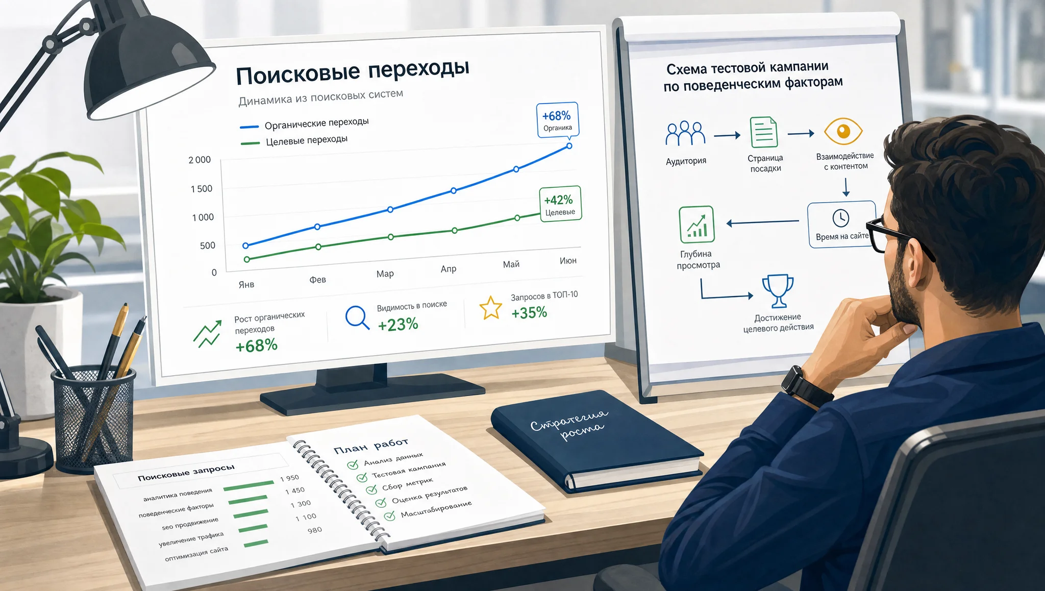 Аналитика поведенческих факторов сайта