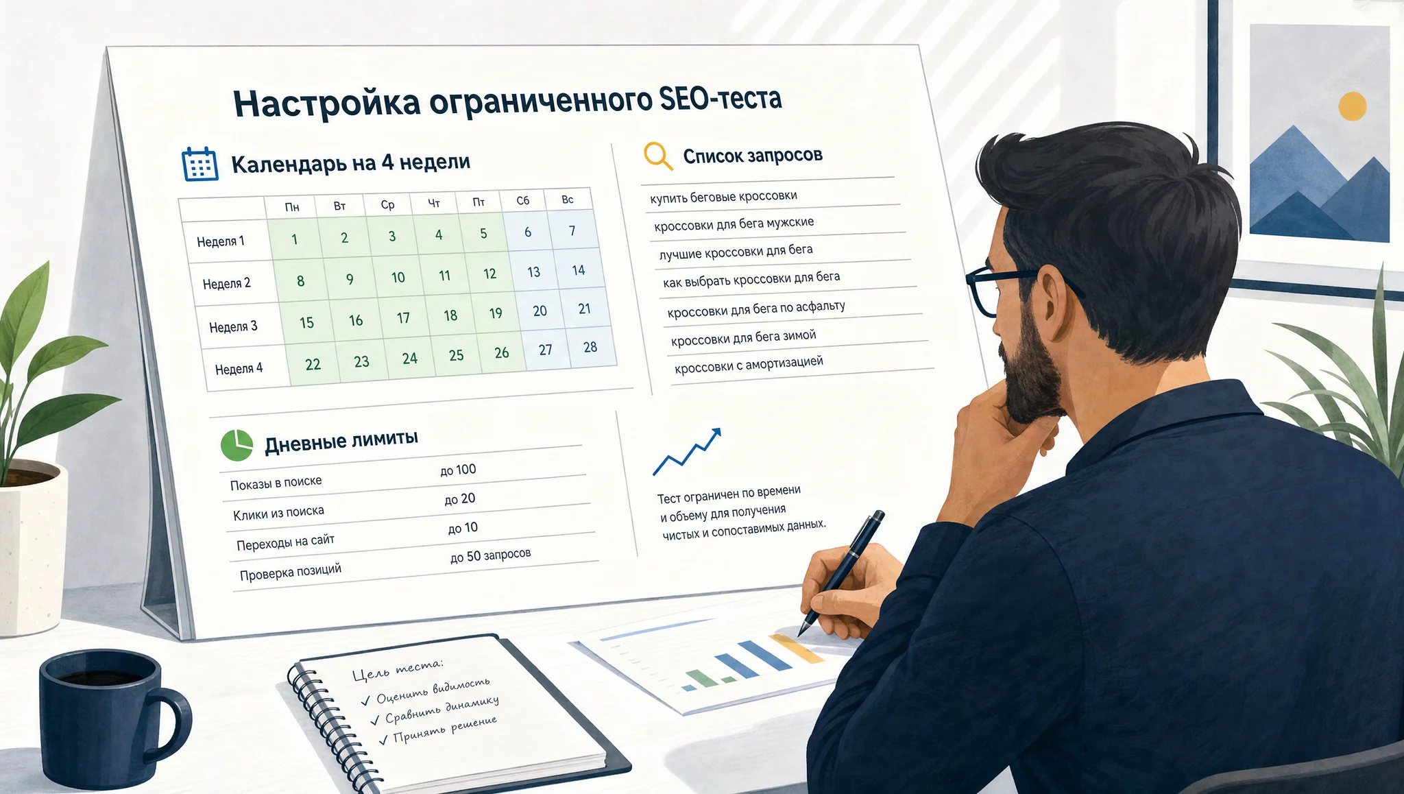 Настройка ограниченного теста ПФ