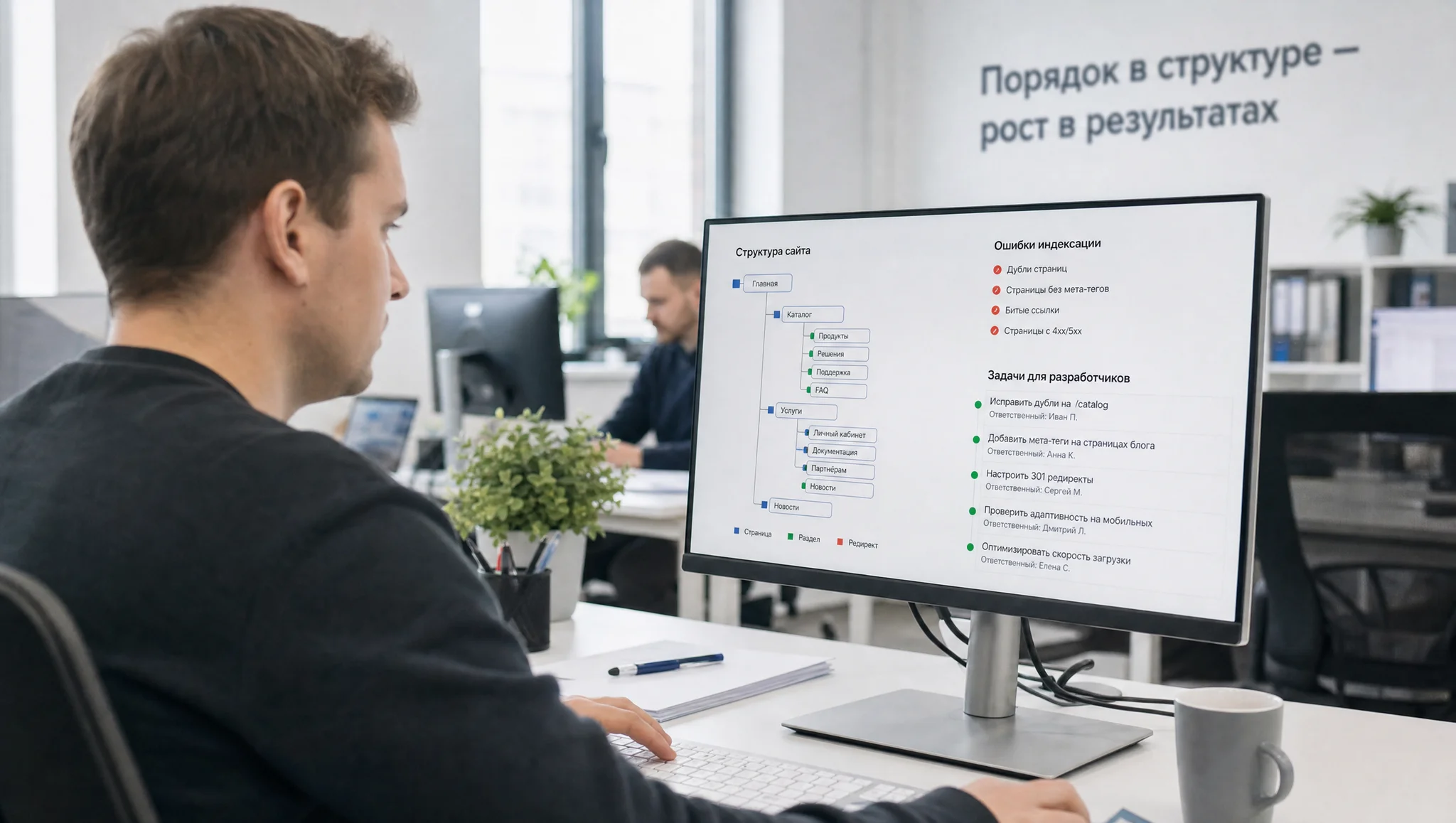 технический SEO-аудит и структура сайта