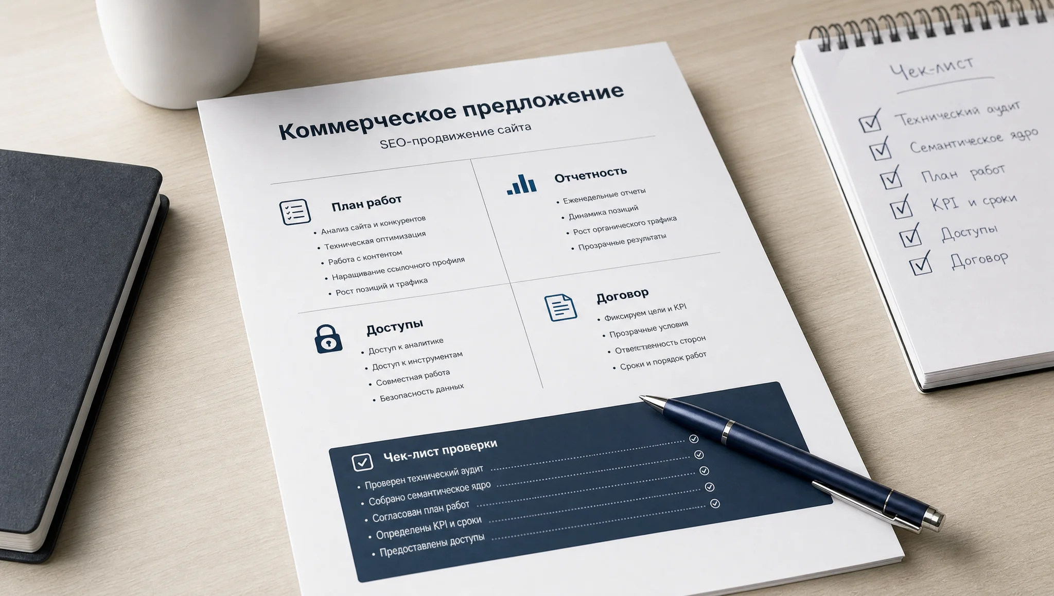 проверка коммерческого предложения SEO-агентства