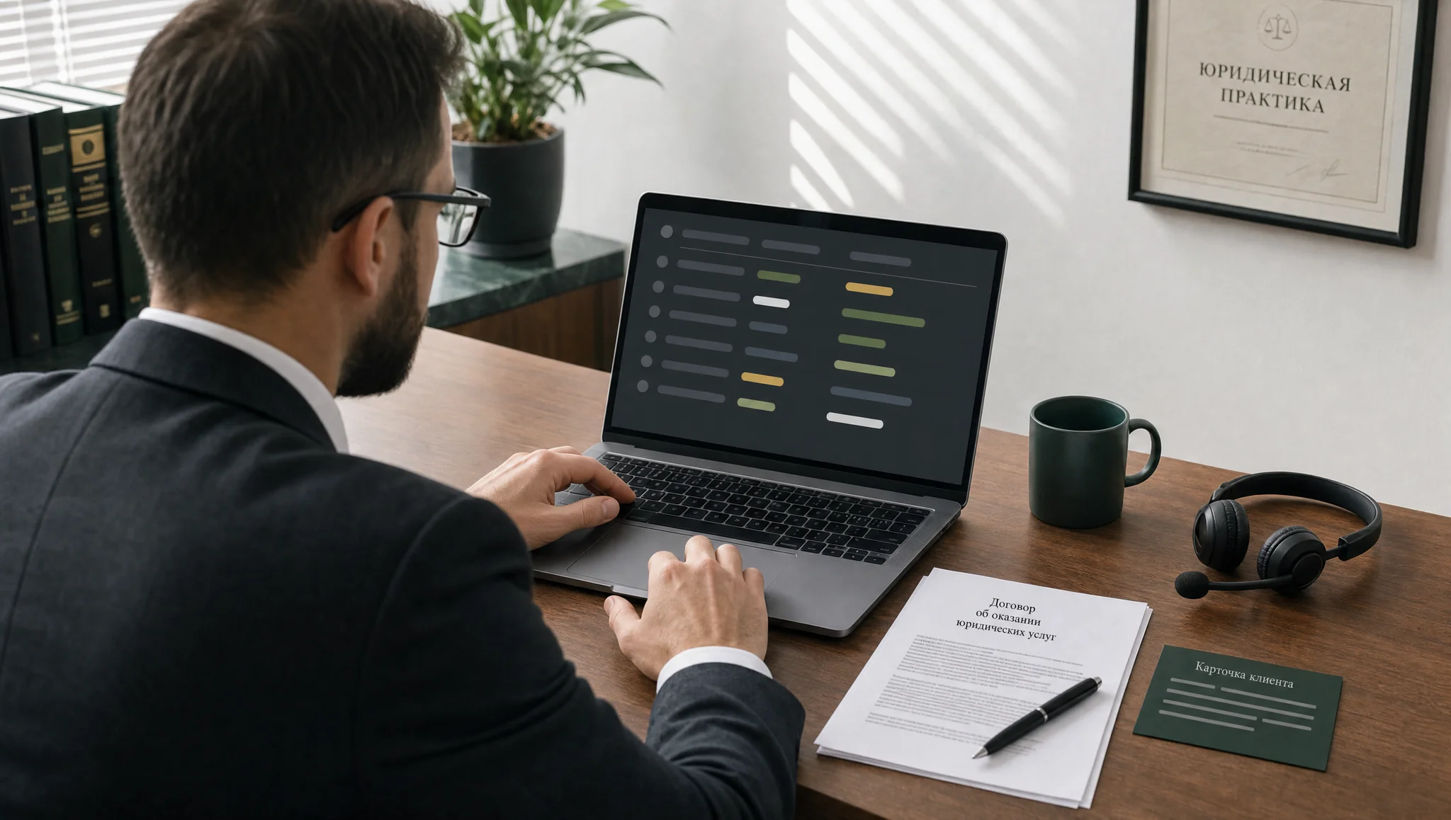 обработка юридического лида в CRM