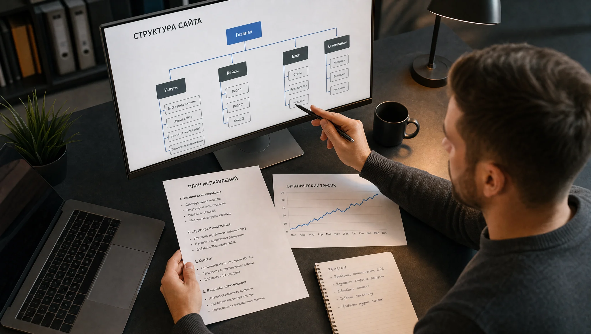 SEO-аудит сайта с планом исправлений